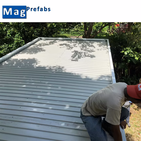 Dormitorio mobile personalizzabile Villa per hotel Casa container staccabile per ufficio prefabbricato portatile modulare