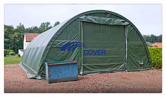 Garage portatile con portata di 9 m in acciaio inossidabile per carichi pesanti (JIT