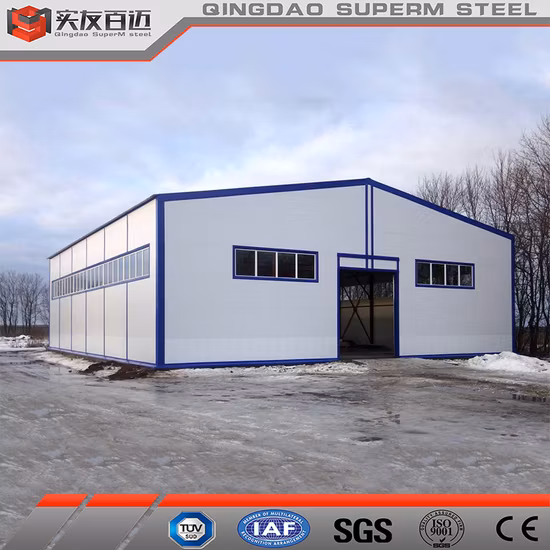 Magazzino prefabbricato per strutture in acciaio per forniture di fabbrica
