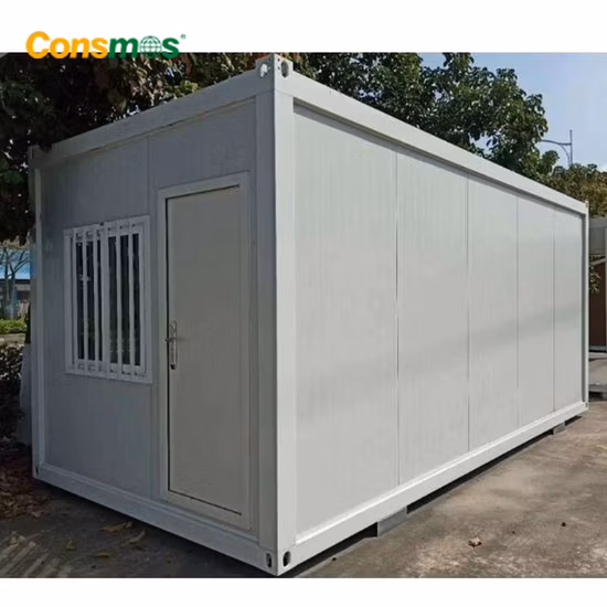 Casa container portatile prefabbricata prefabbricata modulare prefabbricata 3X 40FT con struttura in acciaio.