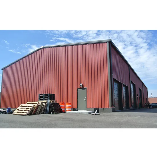 Garage per magazzino con struttura in acciaio con gru Orverhead